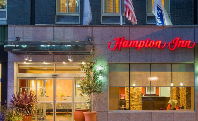 Hampton Inn Manhattan - Times Square South Нью-Йорк Екстер'єр фото